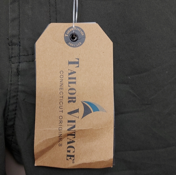 Taylor Vintage Commuter Stretch Khaki  slim fit pants - Picture 4 of 13